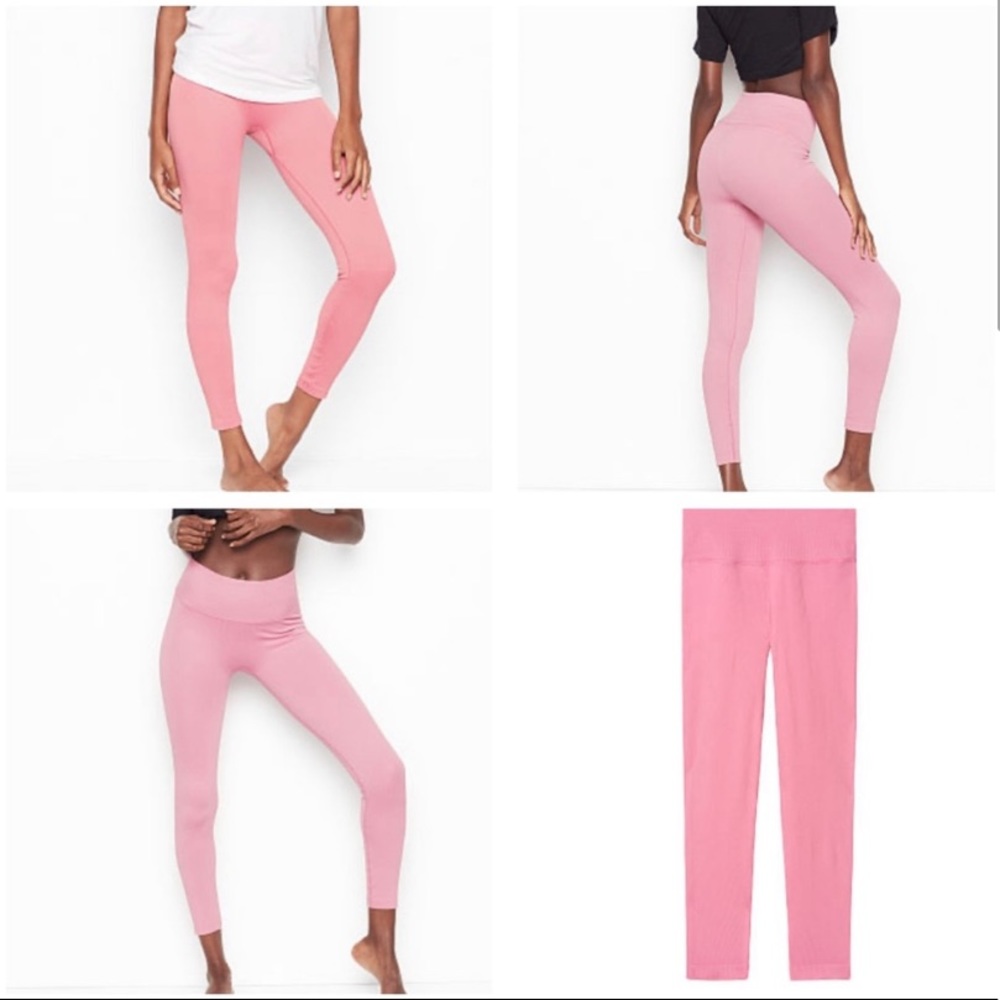 NWT Victoria’s Secret Ribbed Seamless Leggings